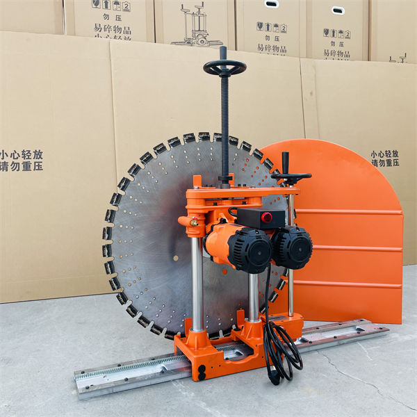 雙電機手動切牆機