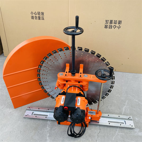 雙電機手動切牆機
