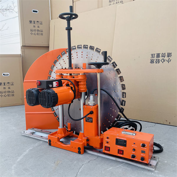 升級款雙電機半自動切牆機