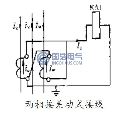 兩相接差(chà)動式接線