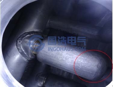 超聲波法檢(jiǎn)出110kVGIS成套設備(bèi)母線轉角處包裝塑料殘留