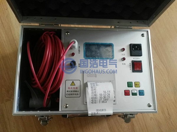 GHZA600氧(yǎng)化鋅避雷器直(zhí)流參數測試儀產(chǎn)品實拍