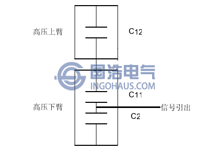 電容分壓器原理(lǐ)圖