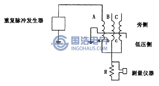 低壓脈衝法原理接線圖